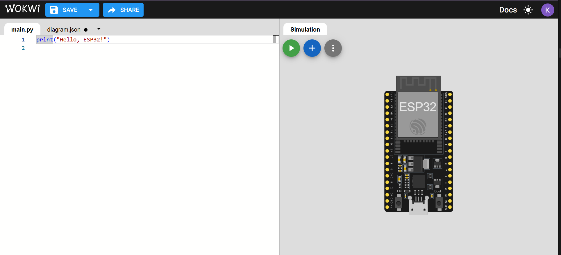 Access Circuits Workspace